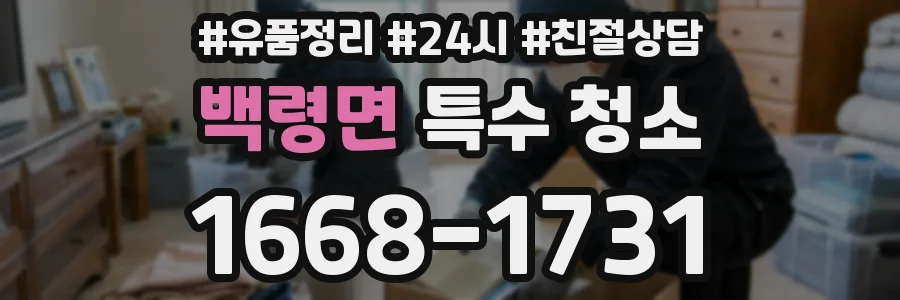 백령면 특수 청소