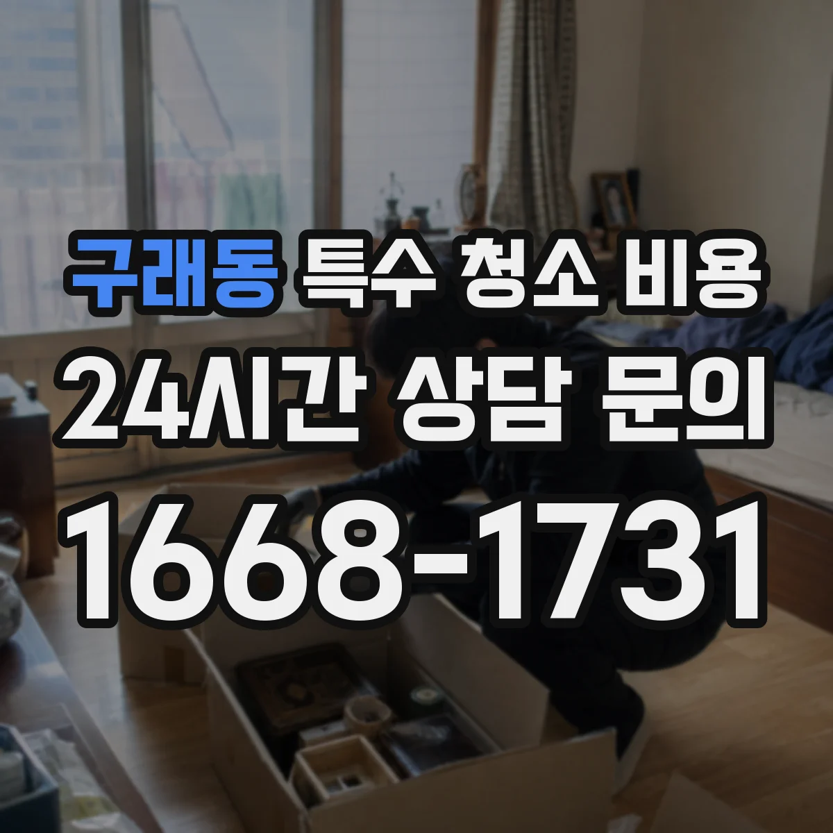 구래동 특수 청소 비용
