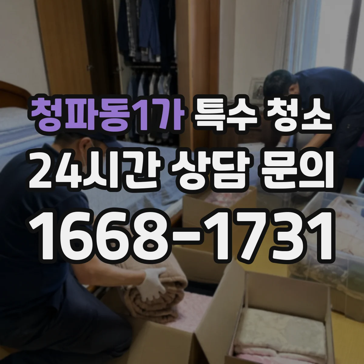청파동1가 특수 청소