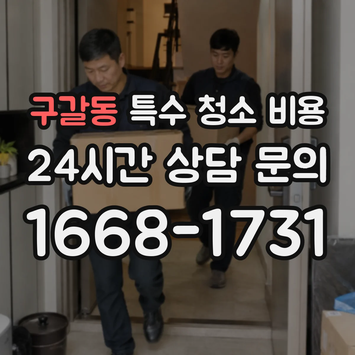 구갈동 특수 청소 비용
