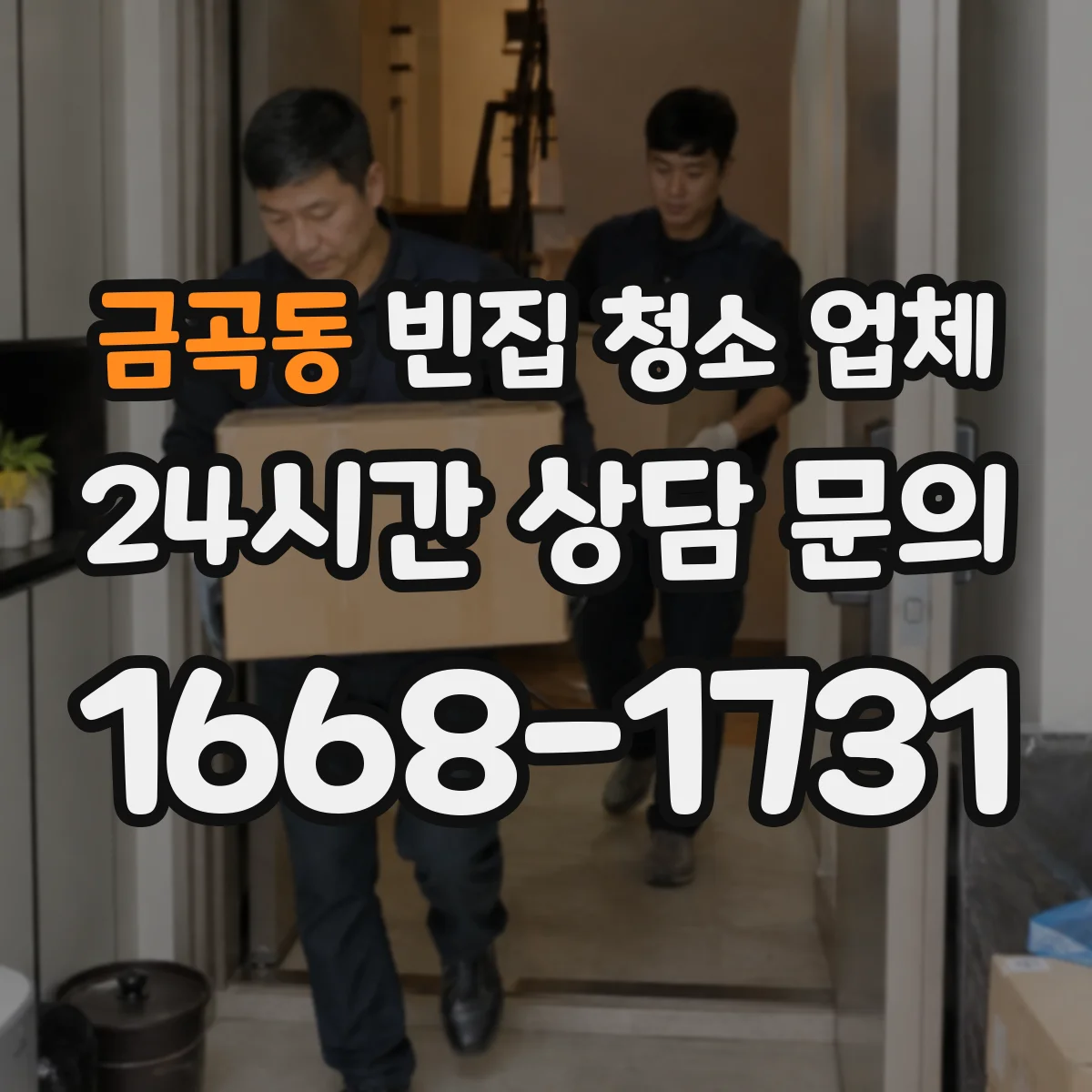 금곡동 빈집 청소 업체