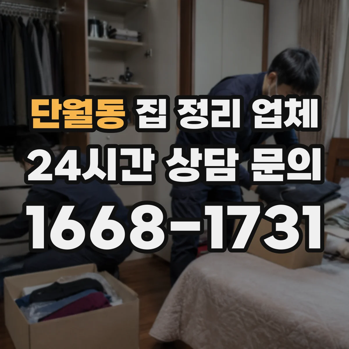 단월동 집 정리 업체