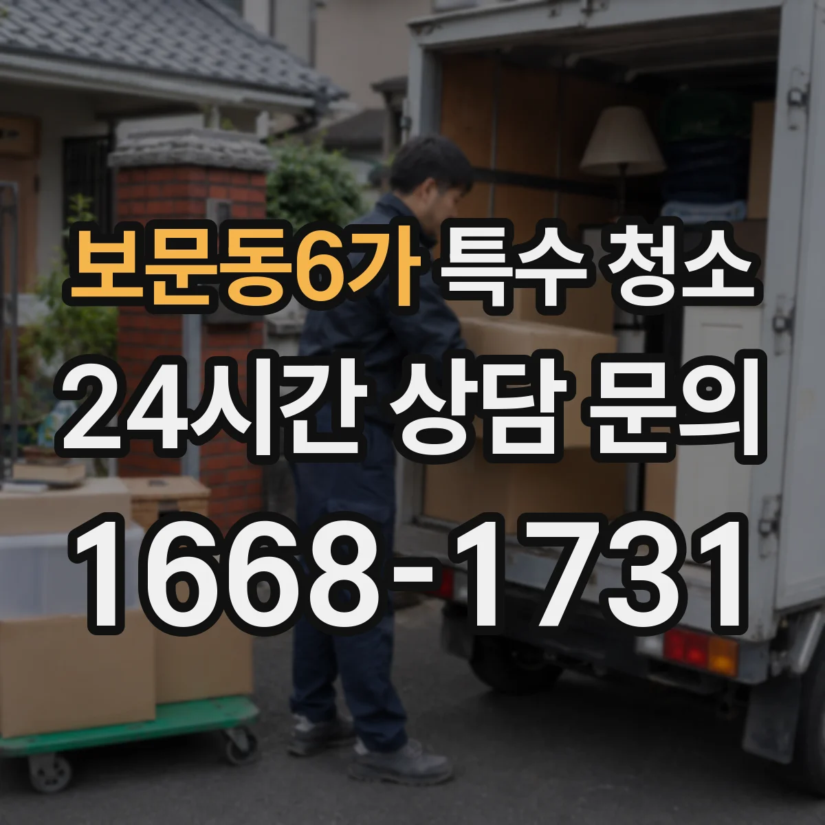 보문동6가 특수 청소