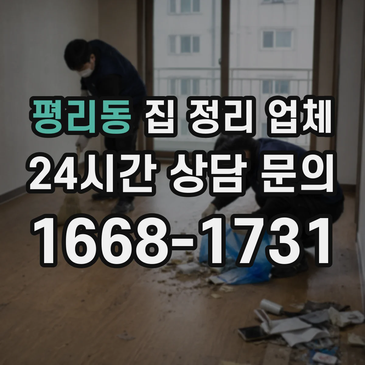 평리동 집 정리 업체