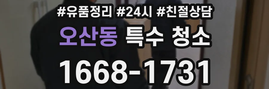 오산동 특수 청소