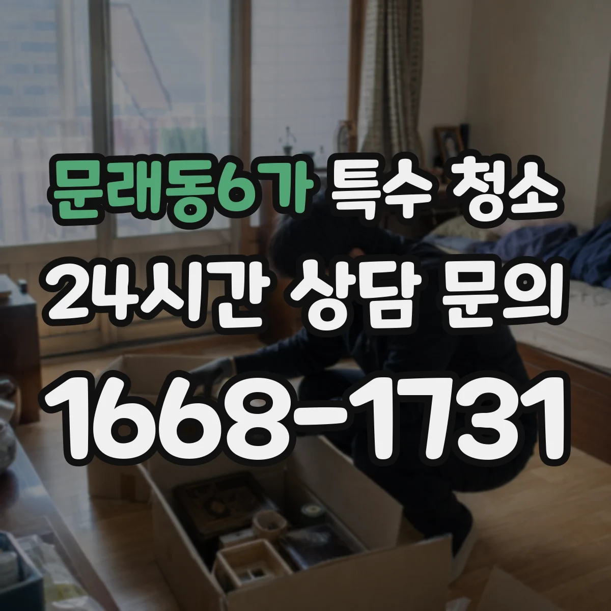 문래동6가 특수 청소