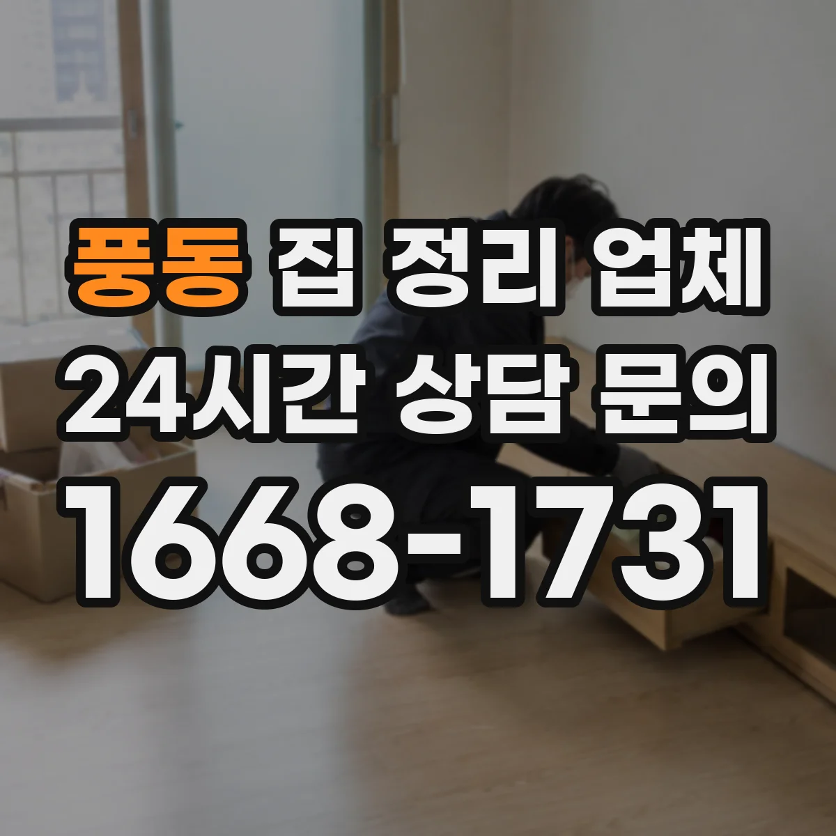 풍동 집 정리 업체