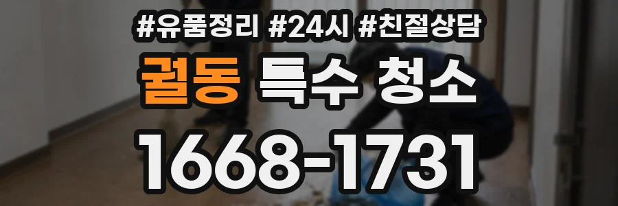 궐동 특수 청소