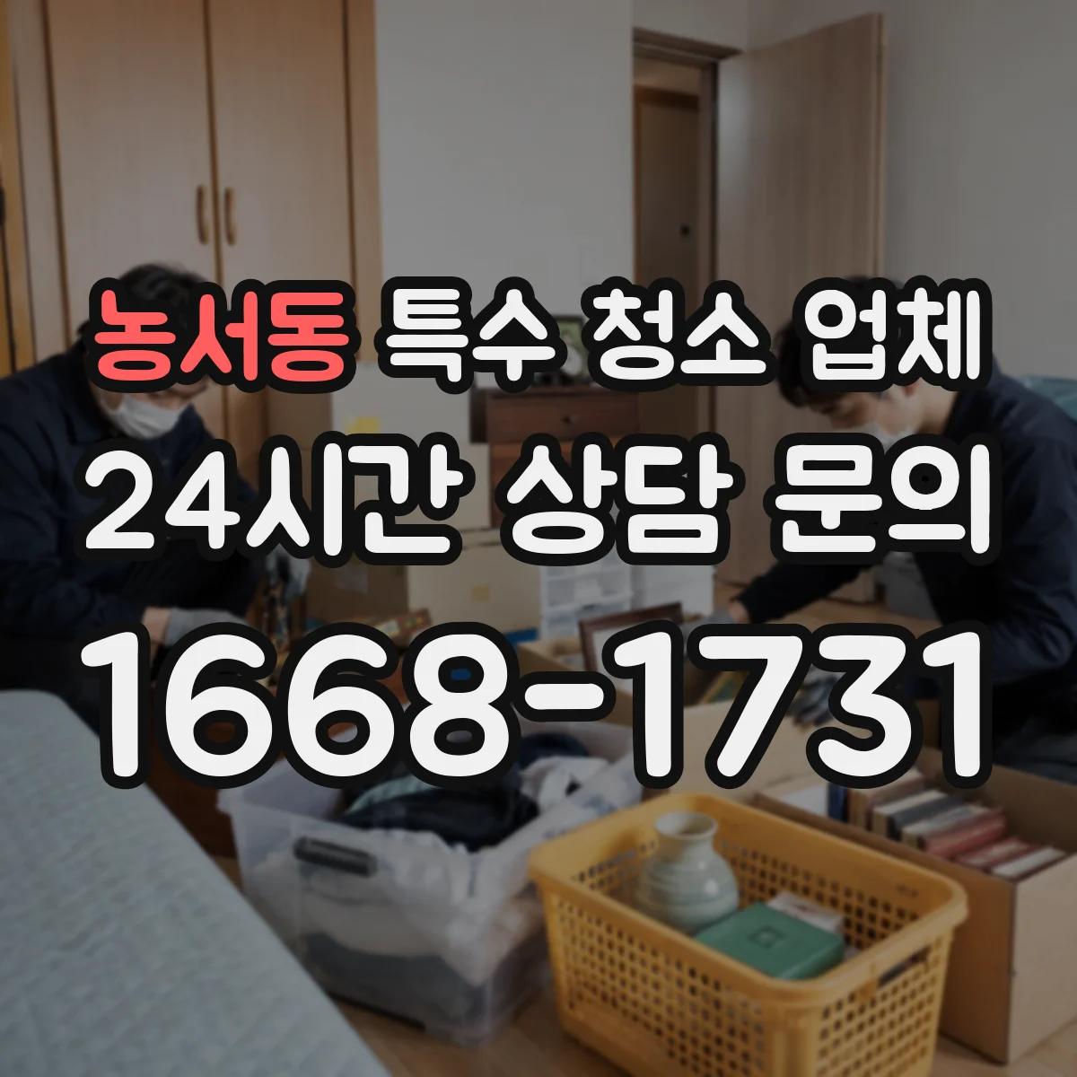 농서동 특수 청소 업체