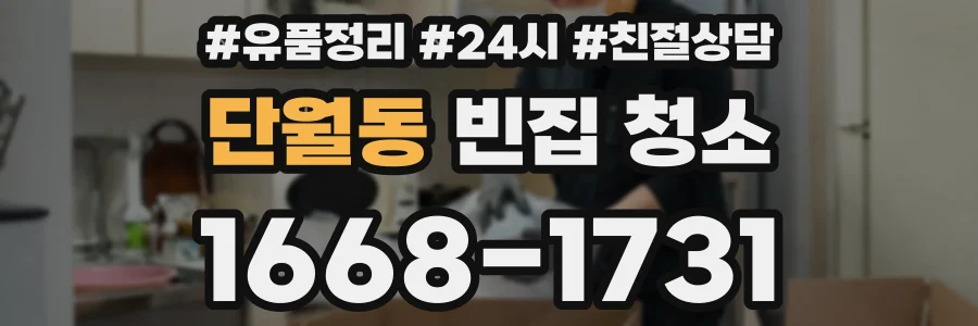 단월동 빈집 청소