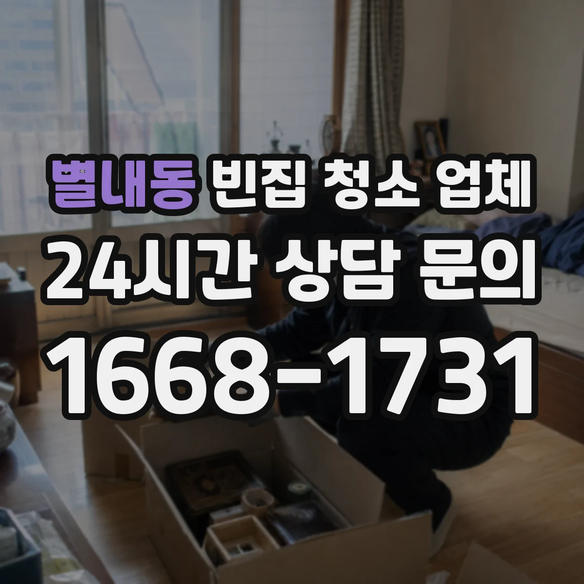 별내동 빈집 청소 업체