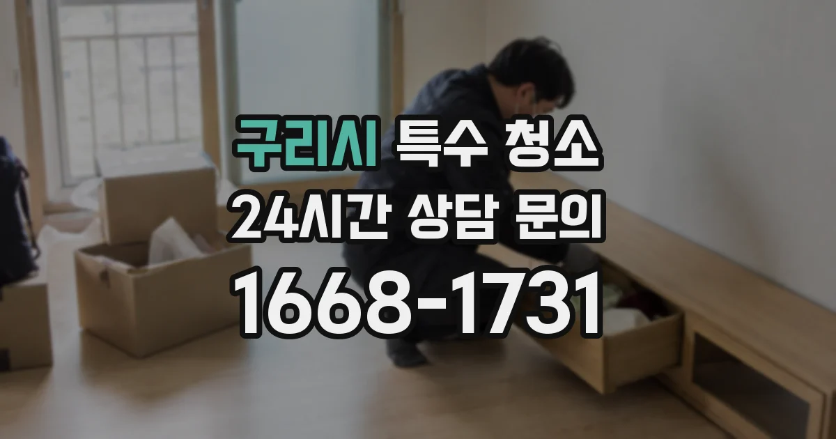 구리시 특수 청소