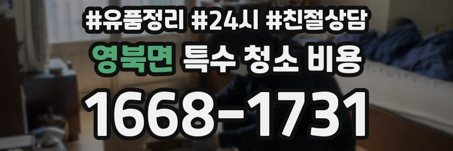 영북면 특수 청소 비용