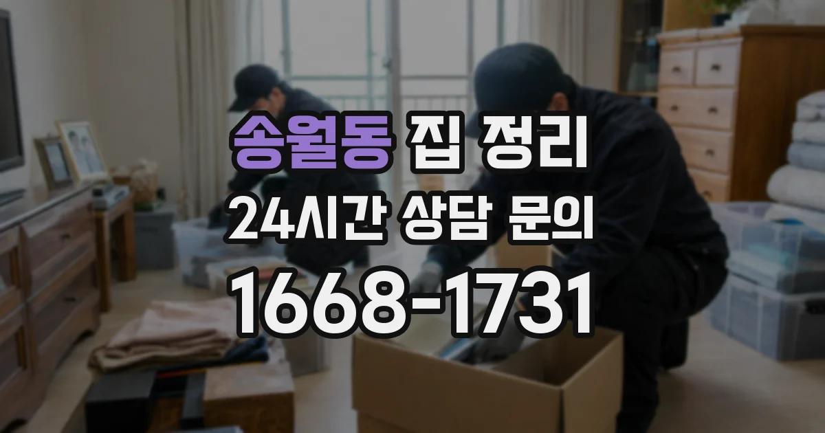 송월동 집 정리