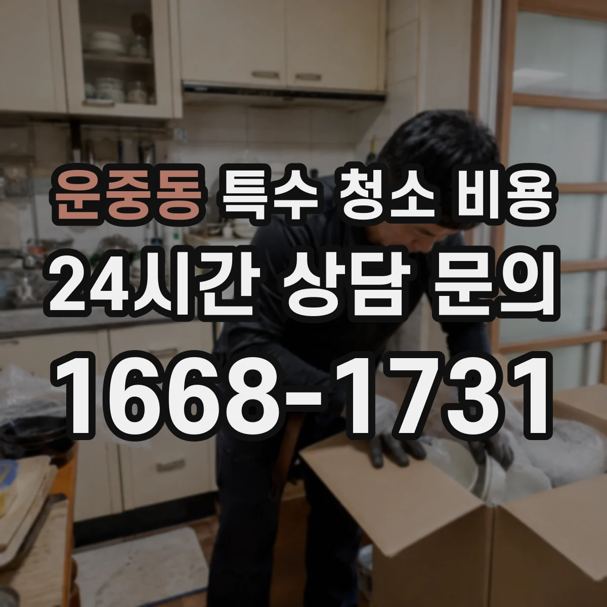 운중동 특수 청소 비용