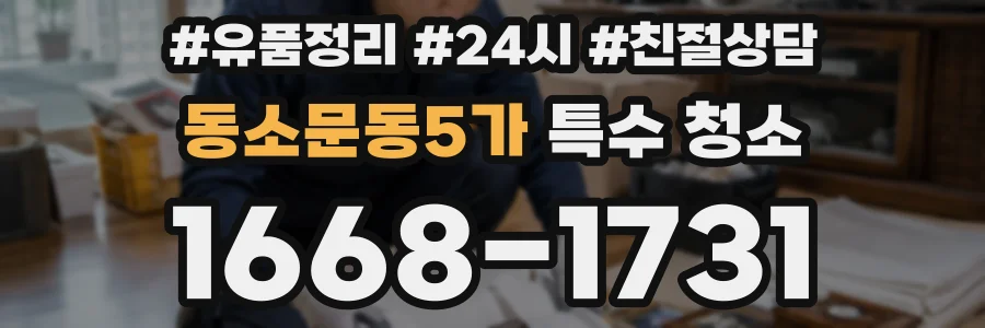 동소문동5가 특수 청소