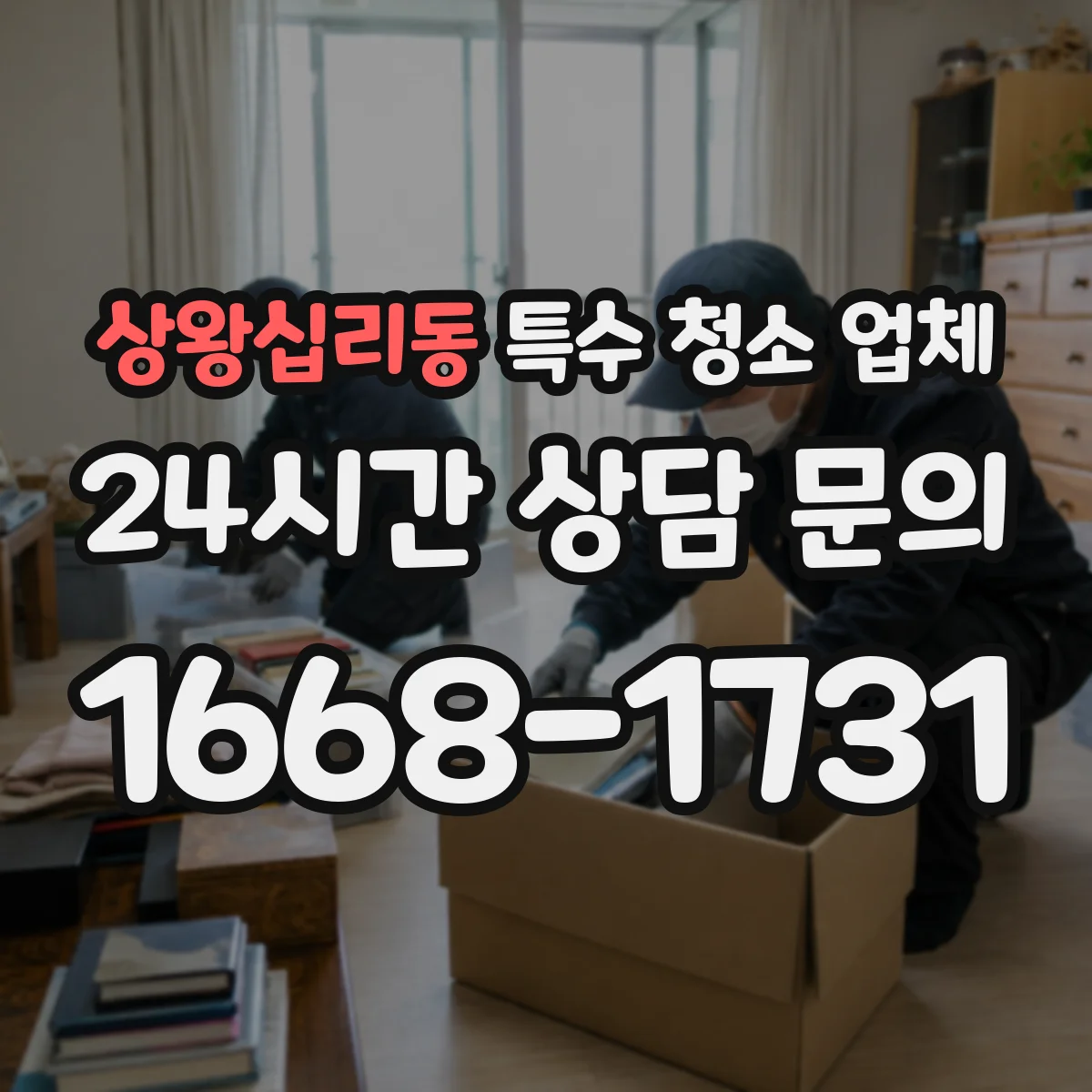 상왕십리동 특수 청소 업체