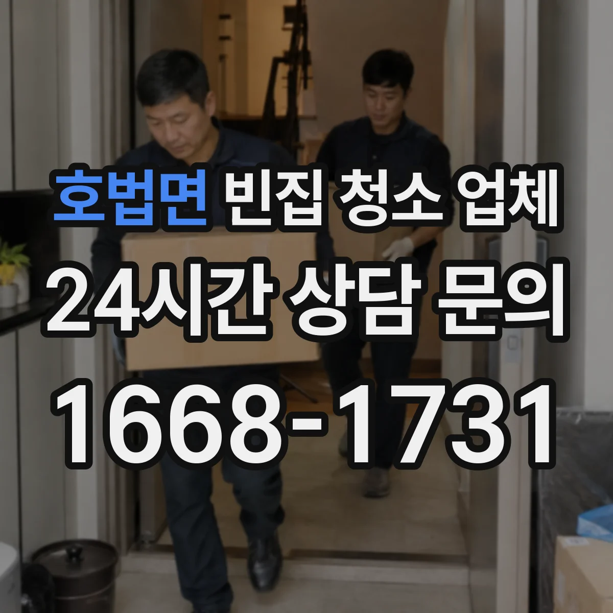 호법면 빈집 청소 업체