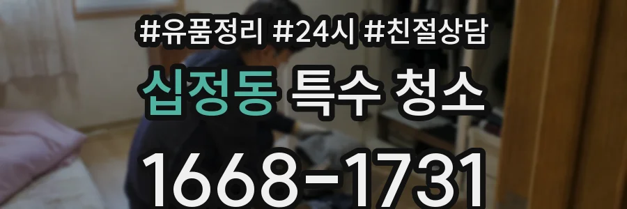 십정동 특수 청소
