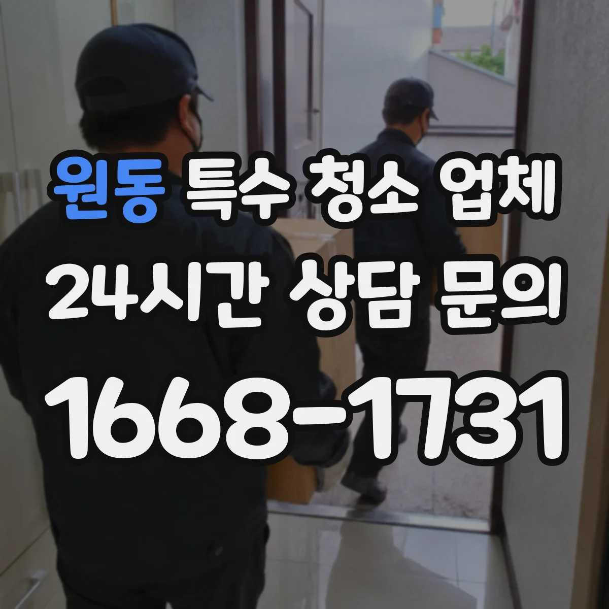 원동 특수 청소 업체