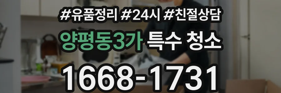 양평동3가 특수 청소