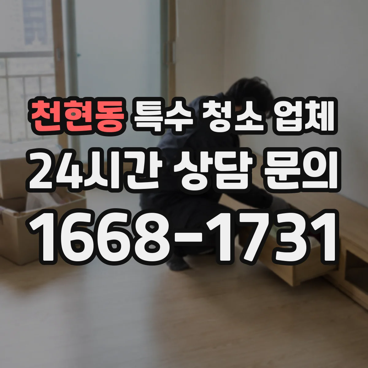 천현동 특수 청소 업체