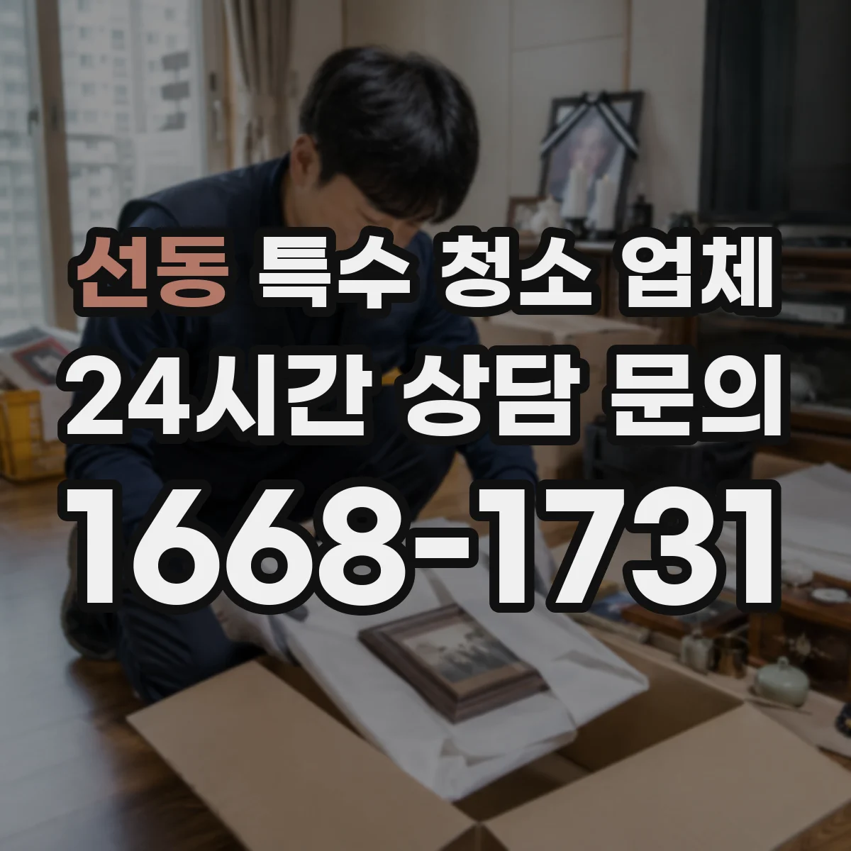 선동 특수 청소 업체