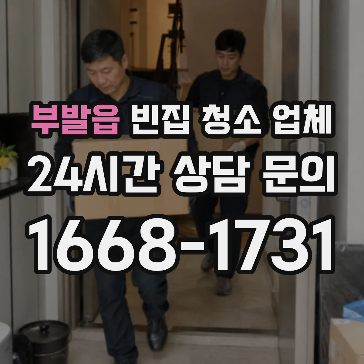 부발읍 빈집 청소 업체