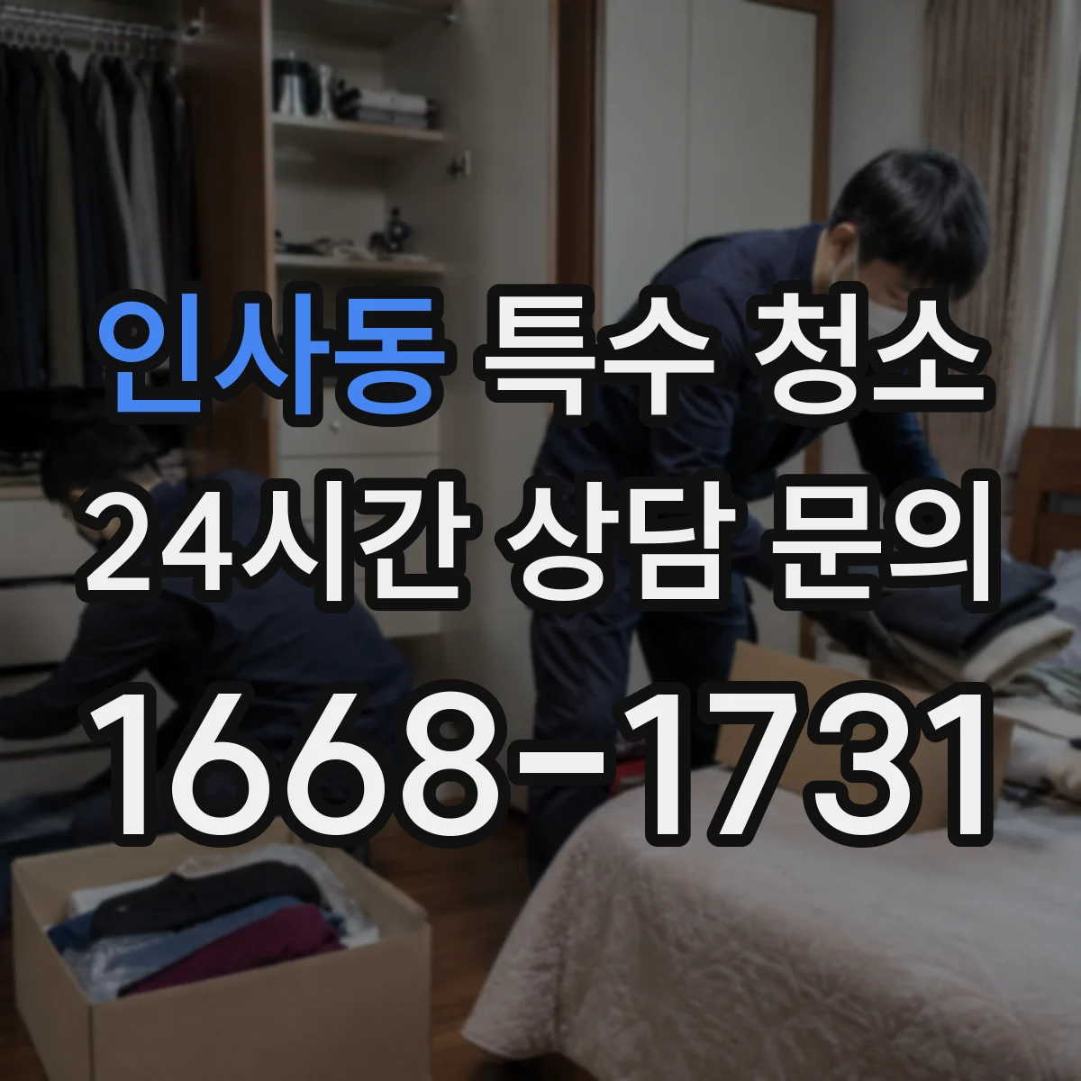 인사동 특수 청소