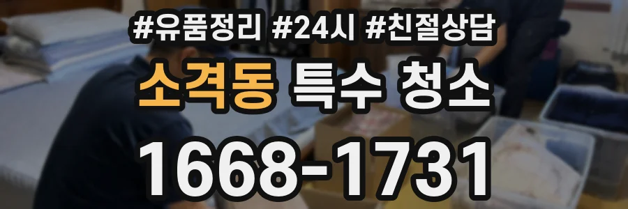 소격동 특수 청소