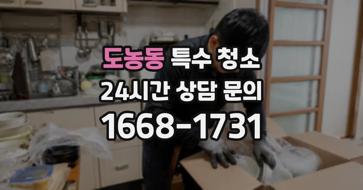 도농동 특수 청소