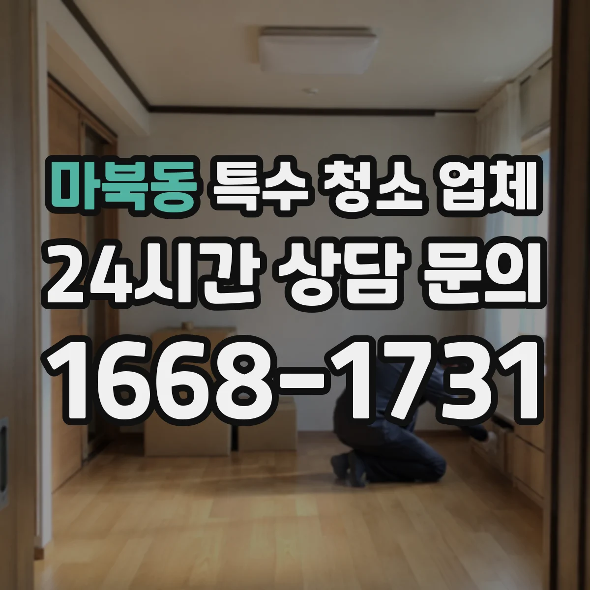 마북동 특수 청소 업체