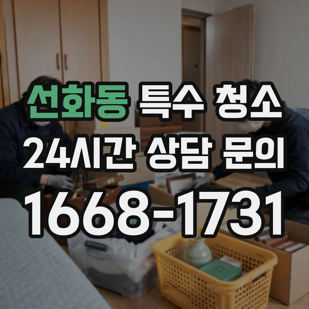 선화동 특수 청소