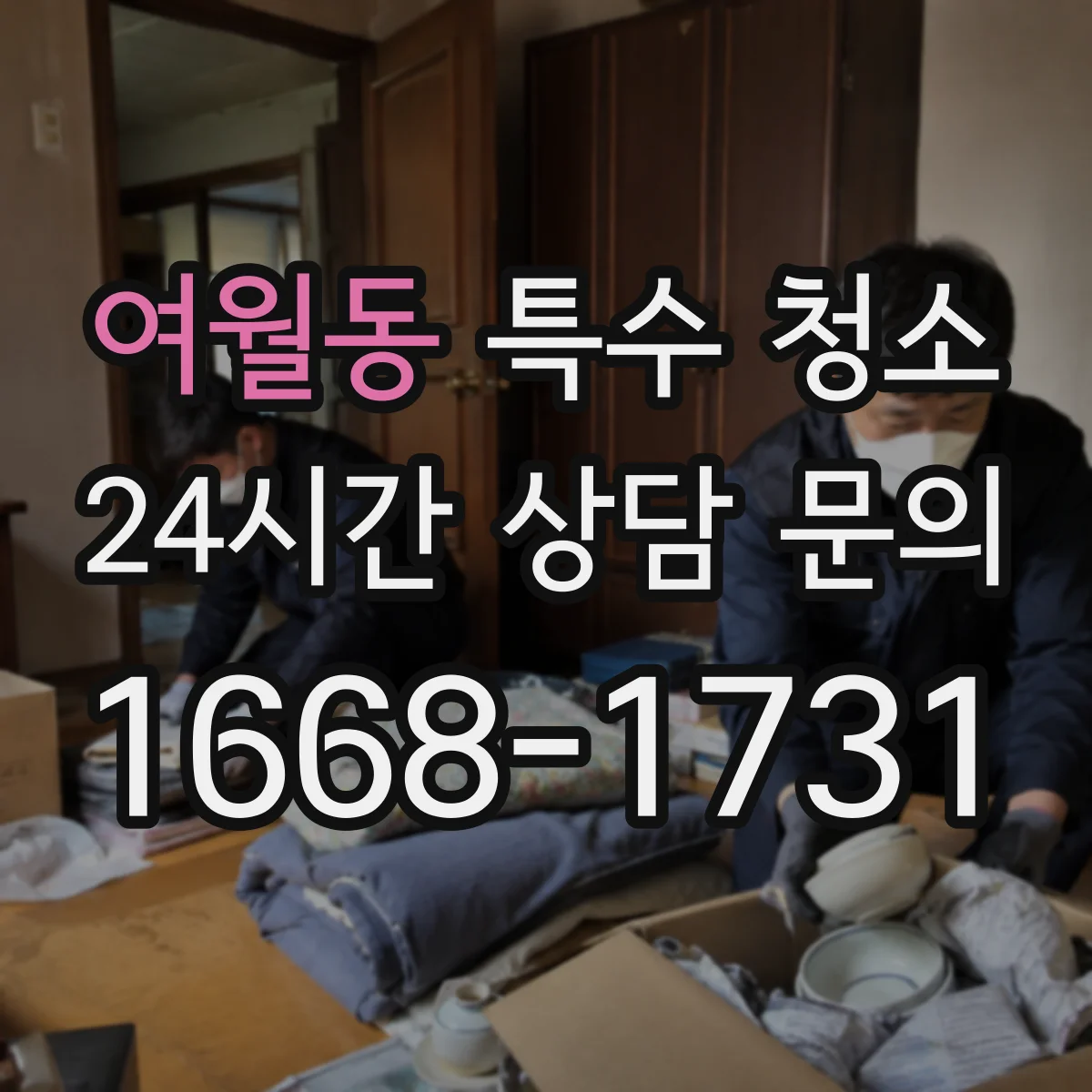 여월동 특수 청소