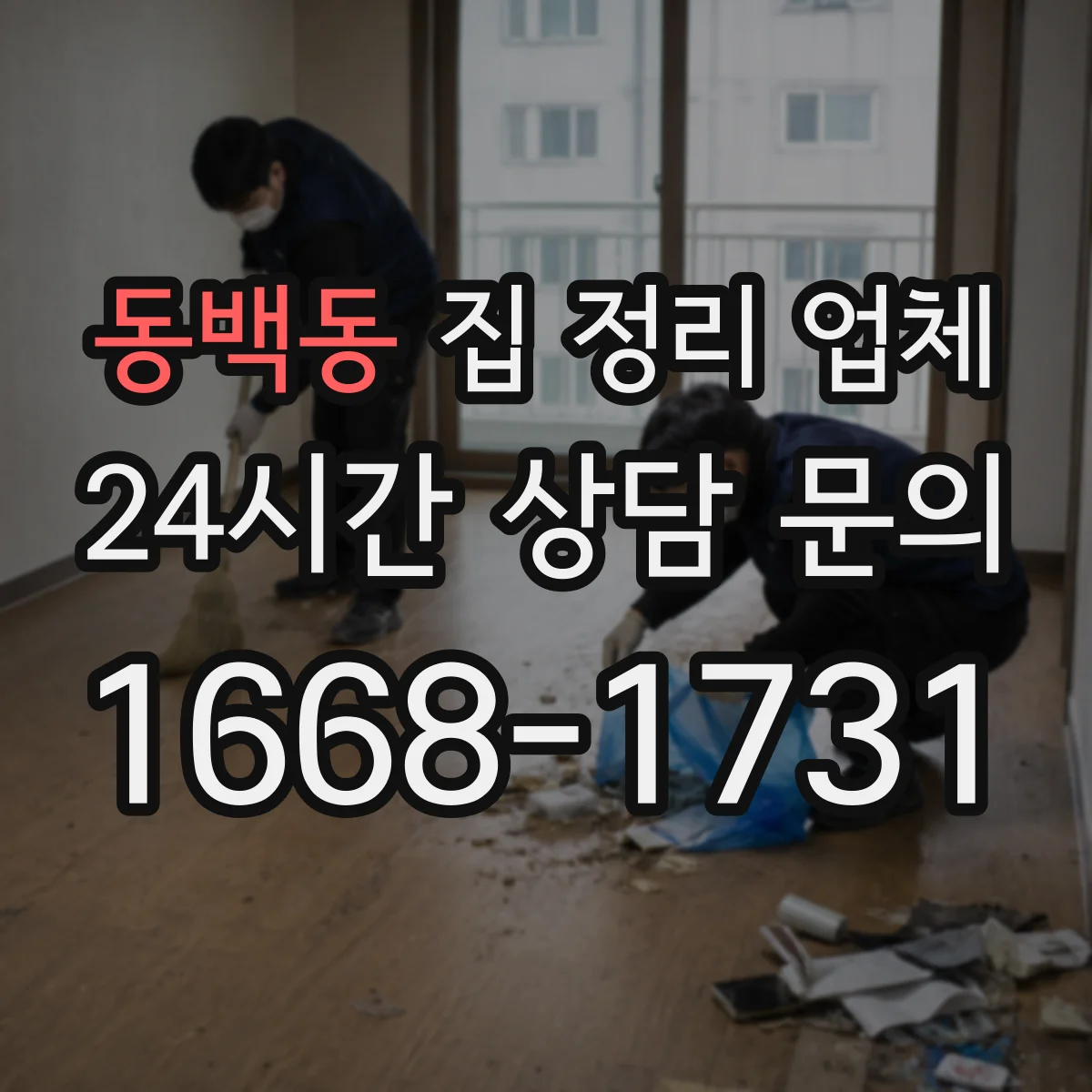 동백동 집 정리 업체