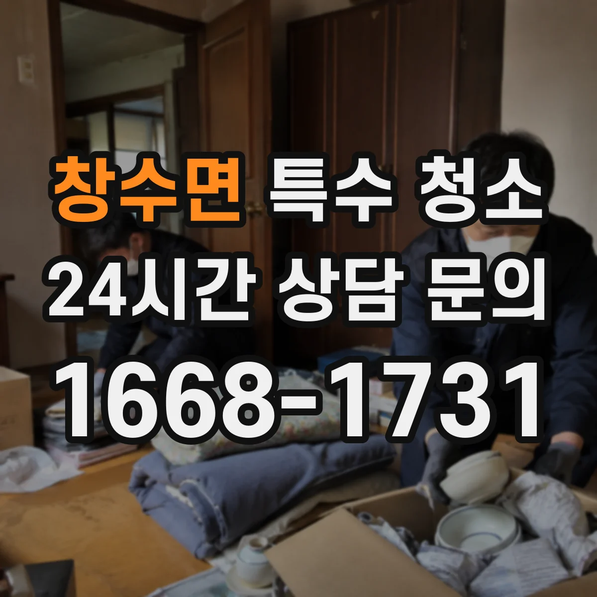 창수면 특수 청소