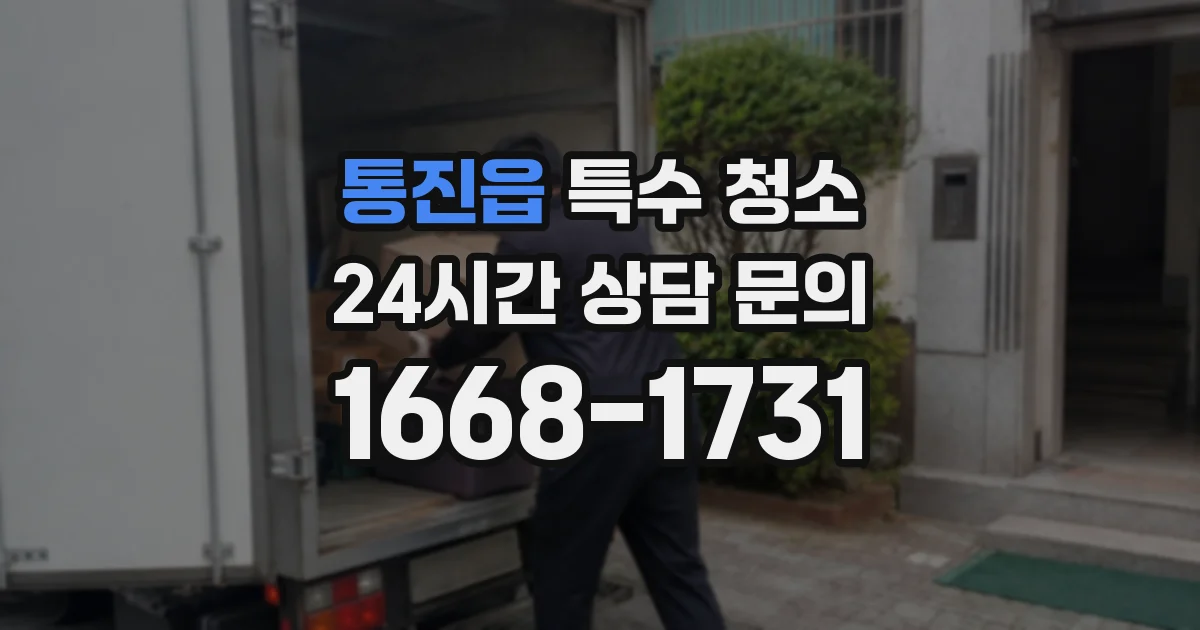 통진읍 특수 청소