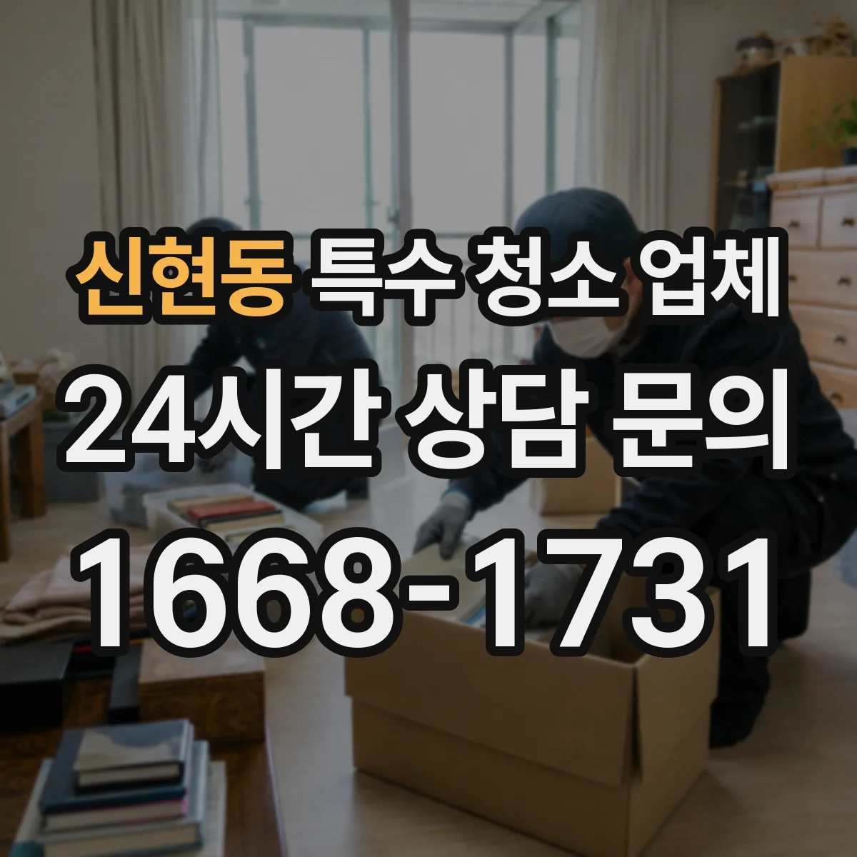 신현동 특수 청소 업체