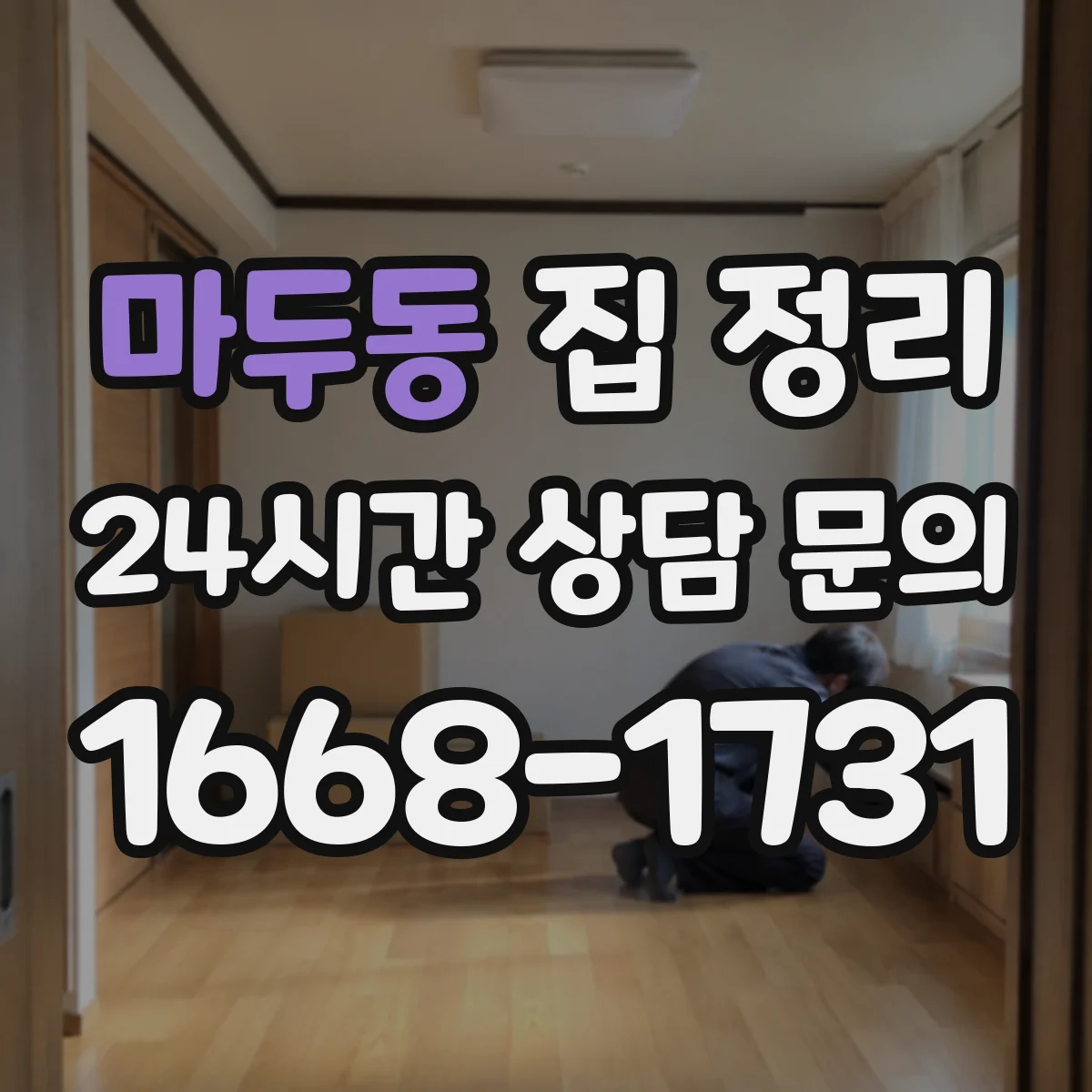 마두동 집 정리