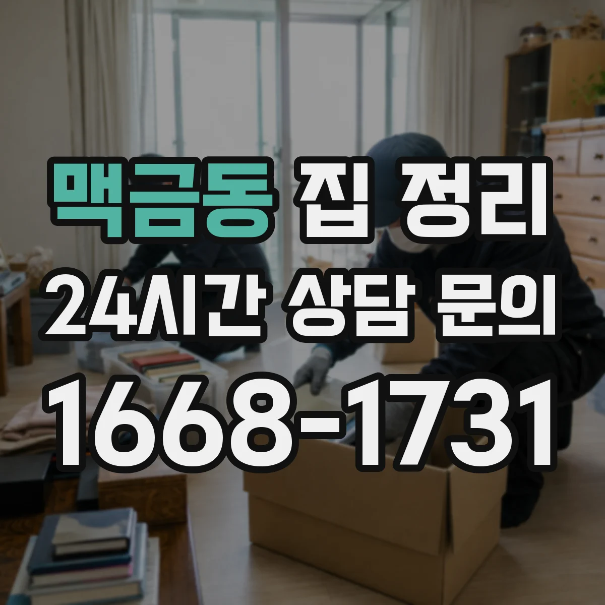 맥금동 집 정리