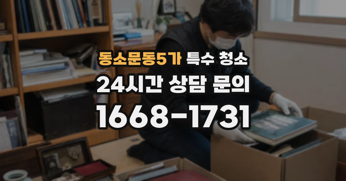 동소문동5가 특수 청소