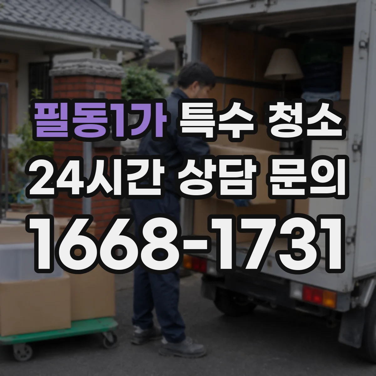 필동1가 특수 청소