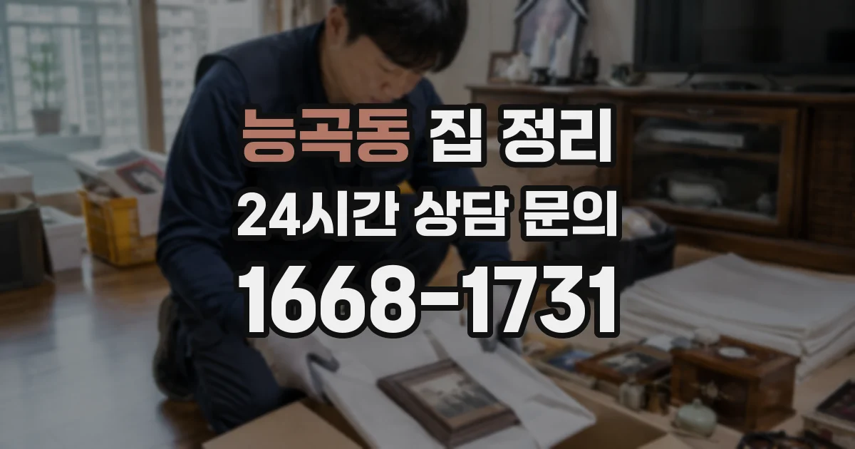 능곡동 집 정리