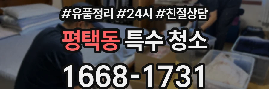 평택동 특수 청소