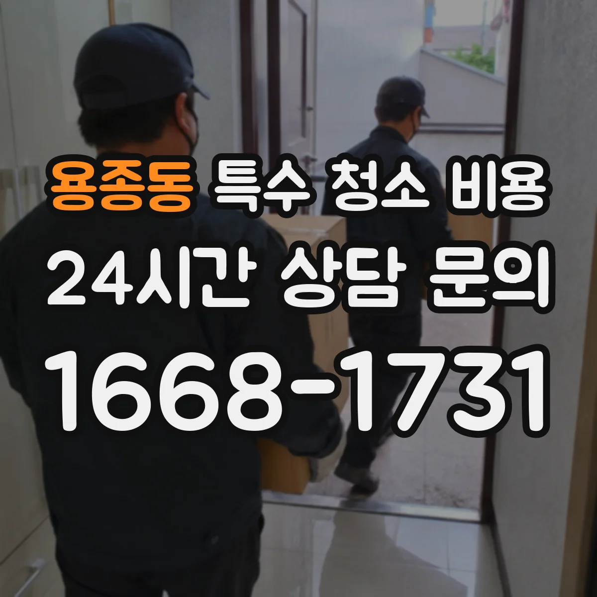 용종동 특수 청소 비용