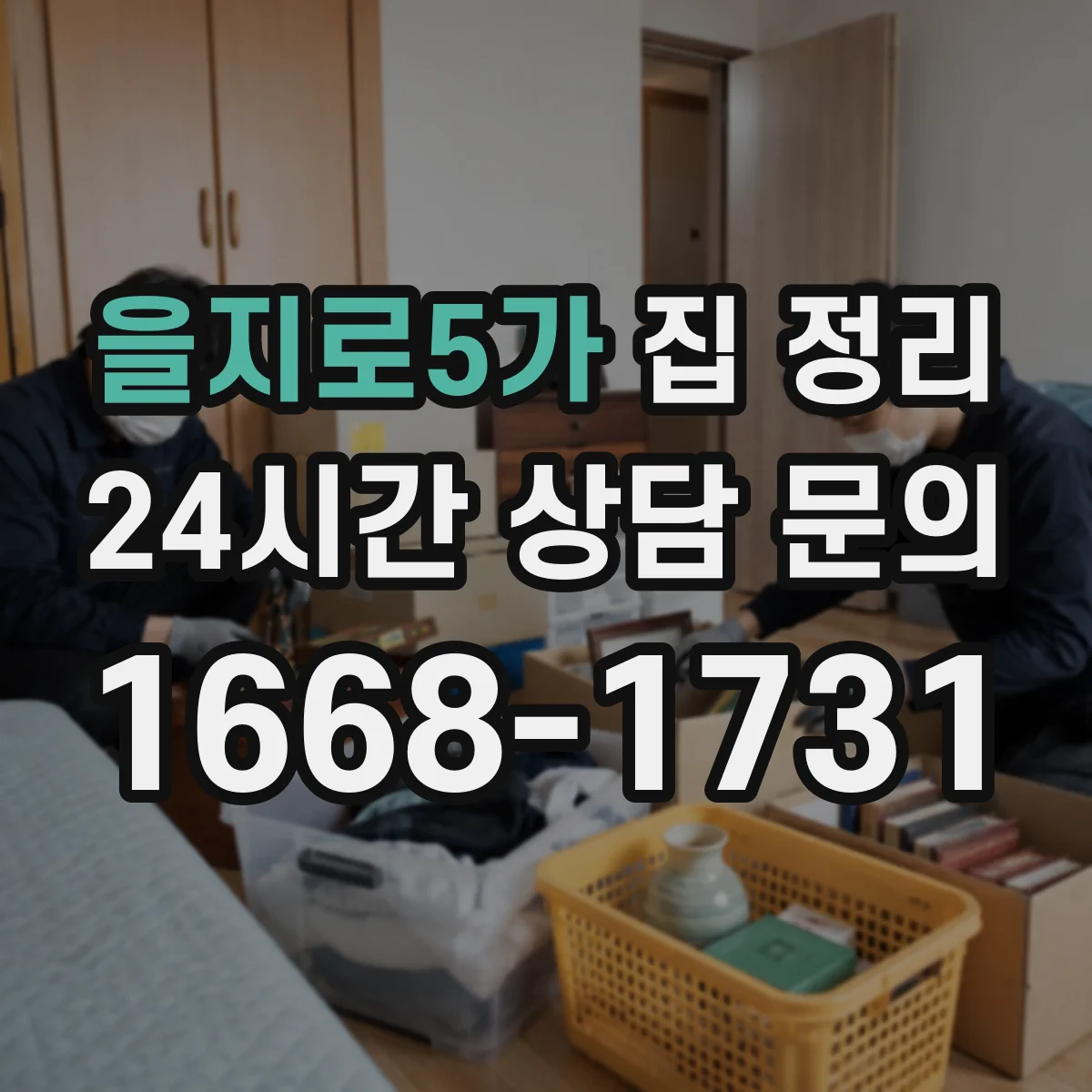 을지로5가 집 정리