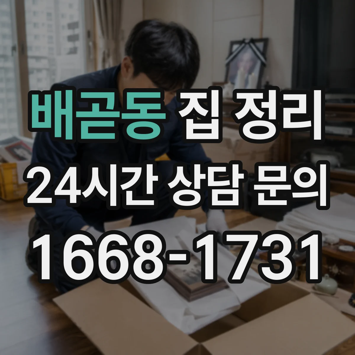 배곧동 집 정리