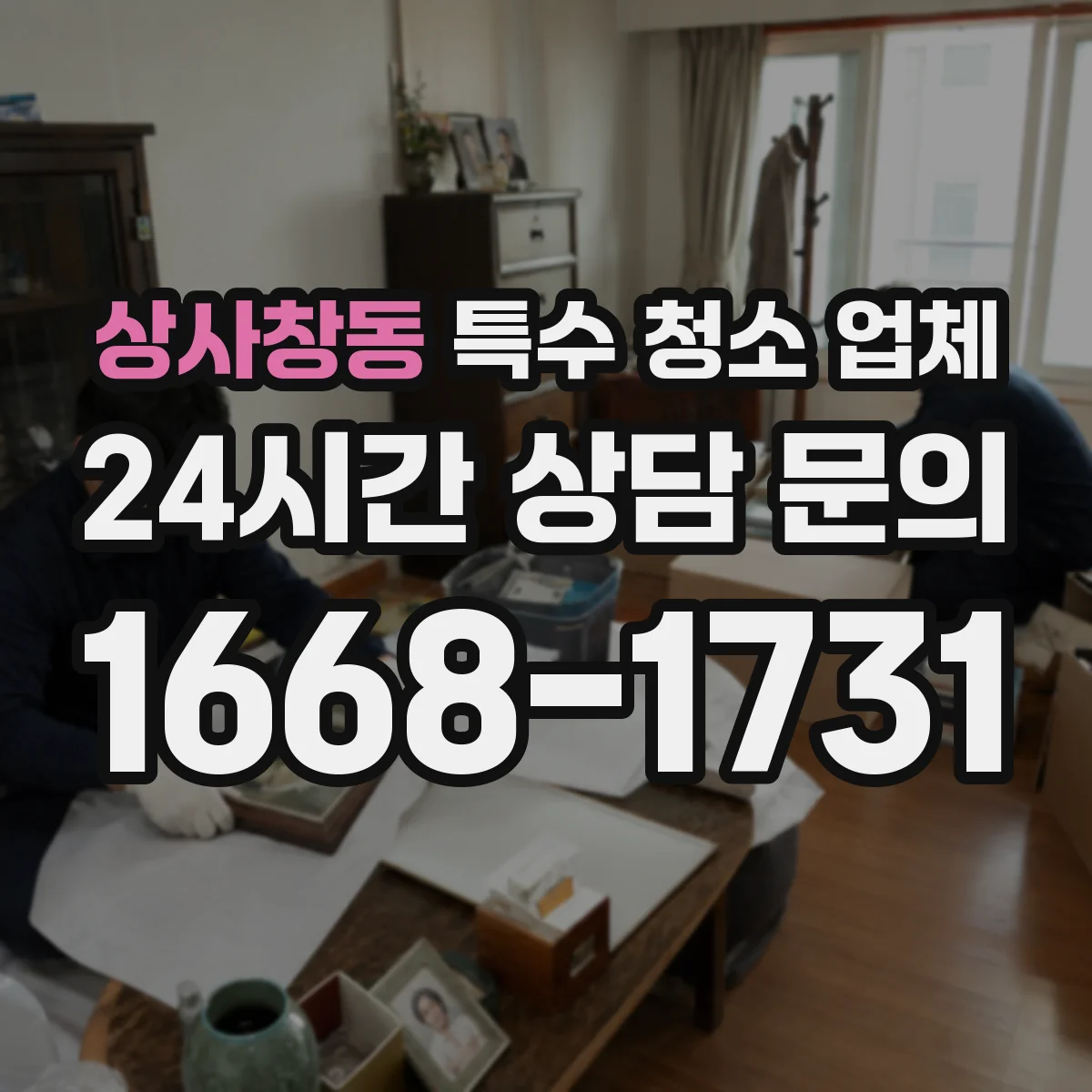 상사창동 특수 청소 업체