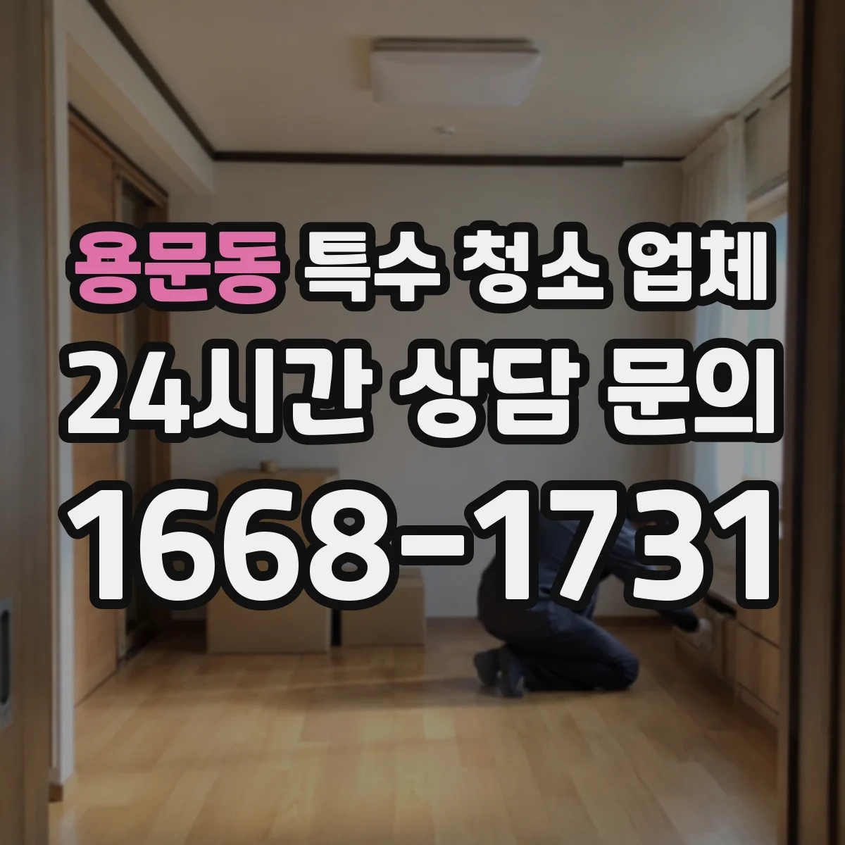 용문동 특수 청소 업체