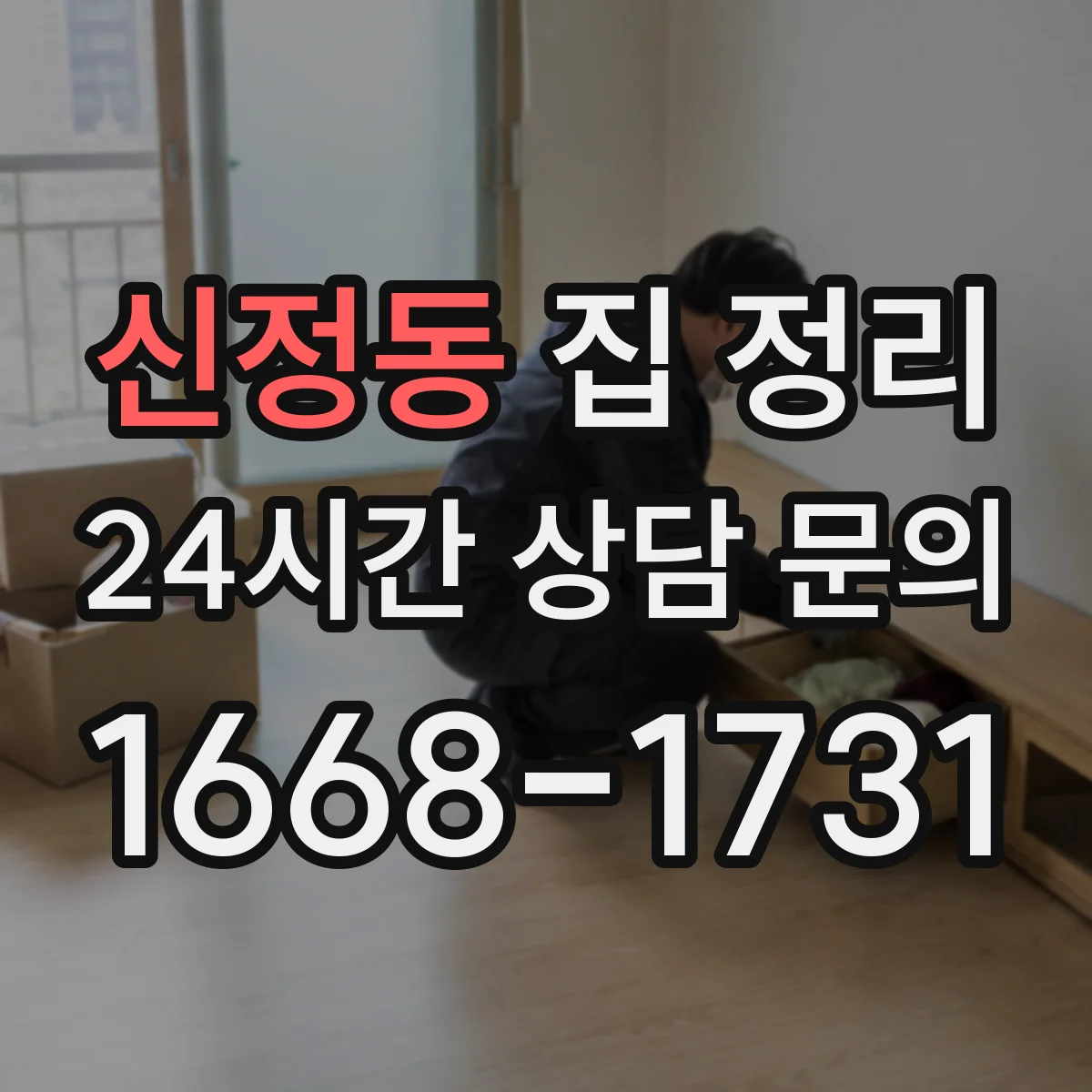 신정동 집 정리